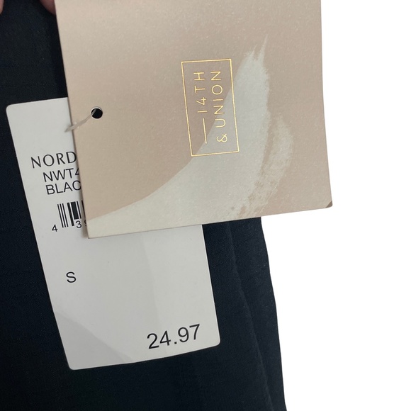 NWT 14th & Union Black Popover Tunic Small - Picture 8 of 10